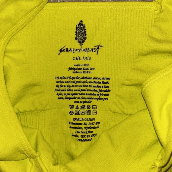 NWT Free People Good Karma Square-Neck Bra - Picture 3 of 7